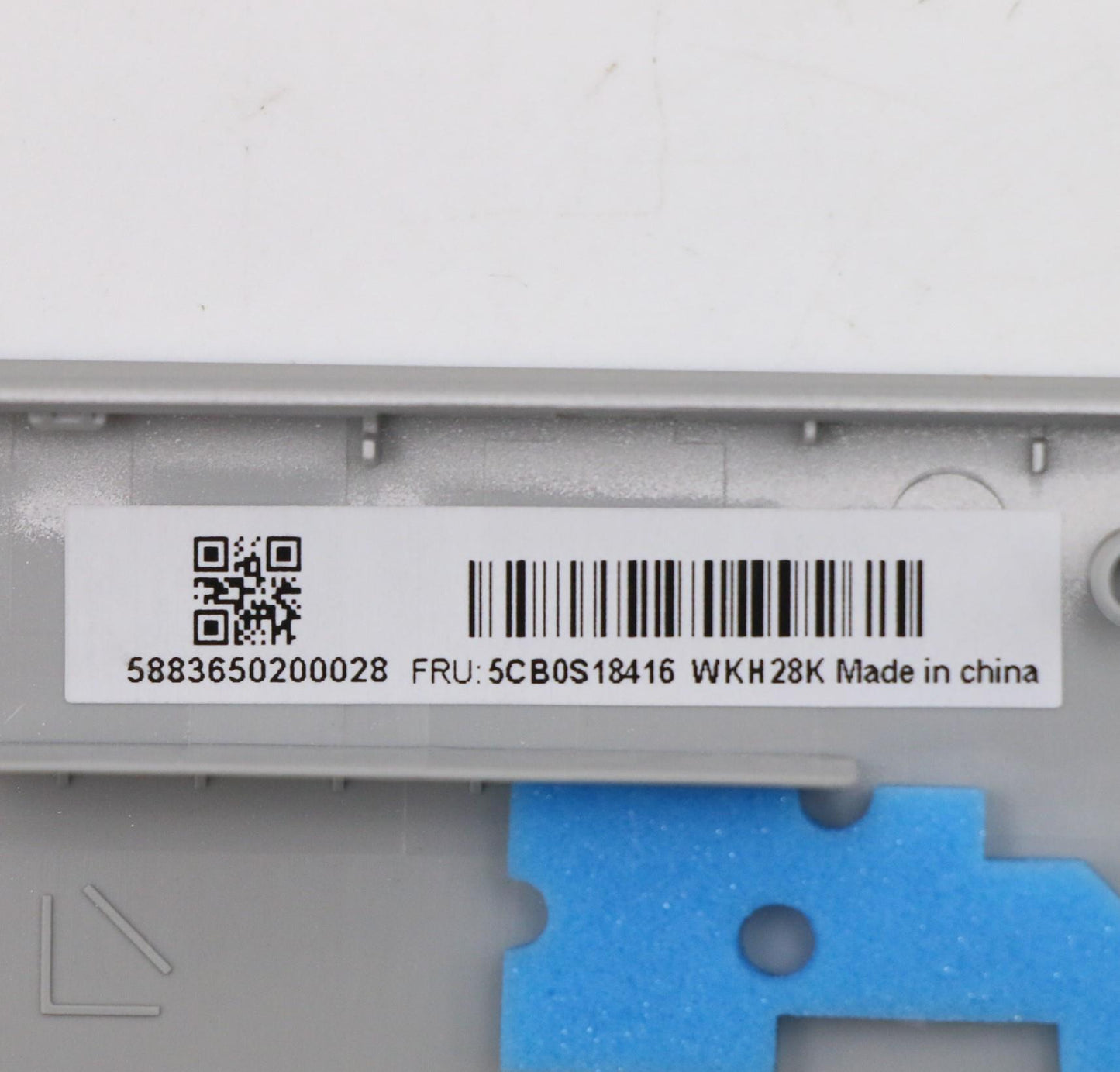 Lenovo Up Assy Grey W/Nblkb_Nordi - 5CB0S18416
