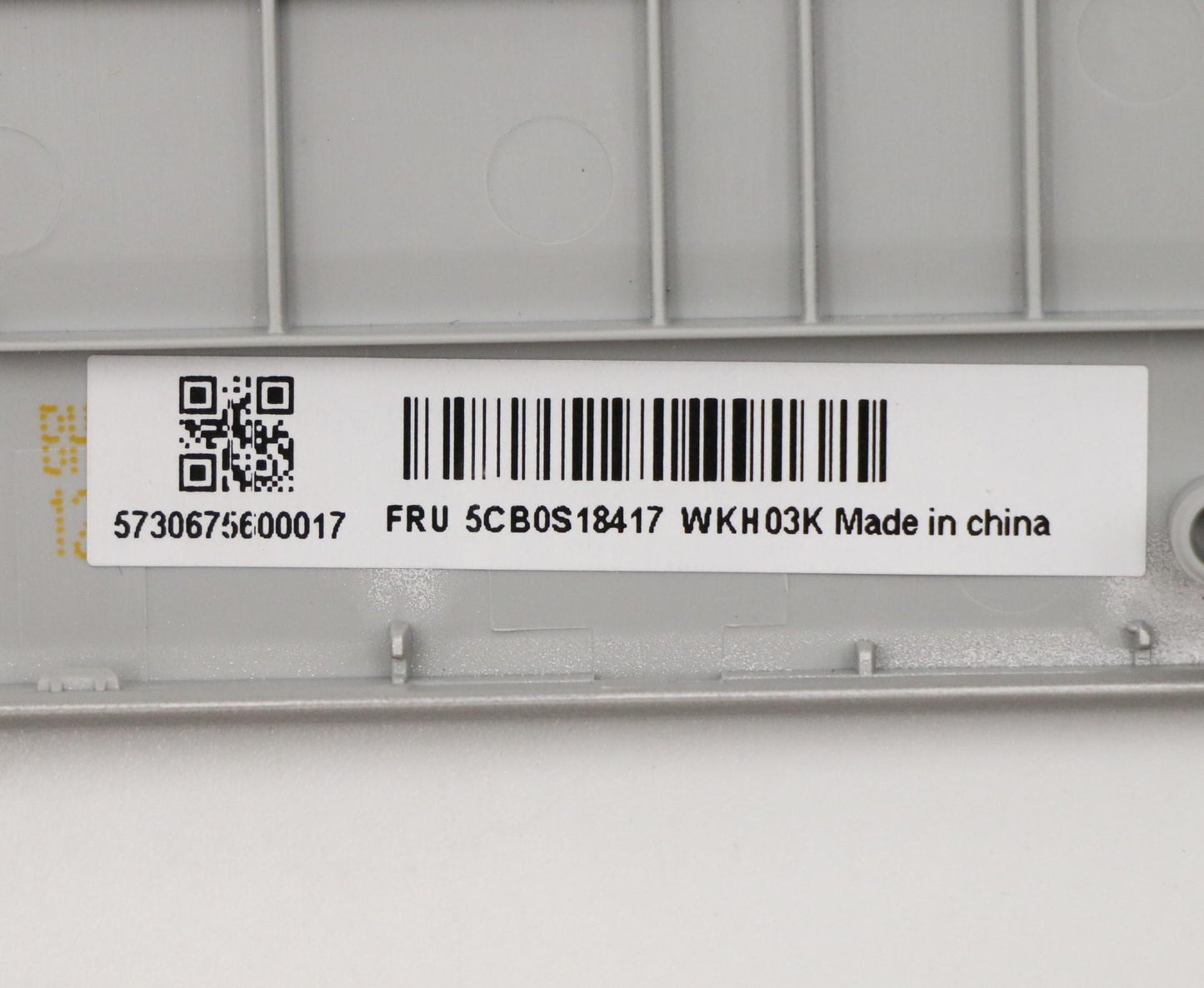 Lenovo Up Assy Grey W/Nblkb_Fre - 5CB0S18417