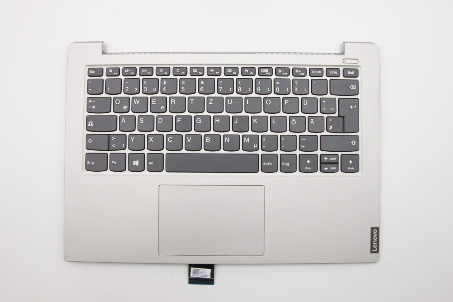Lenovo Up Assy Grey W/Nblkb_Ger - 5CB0S18418