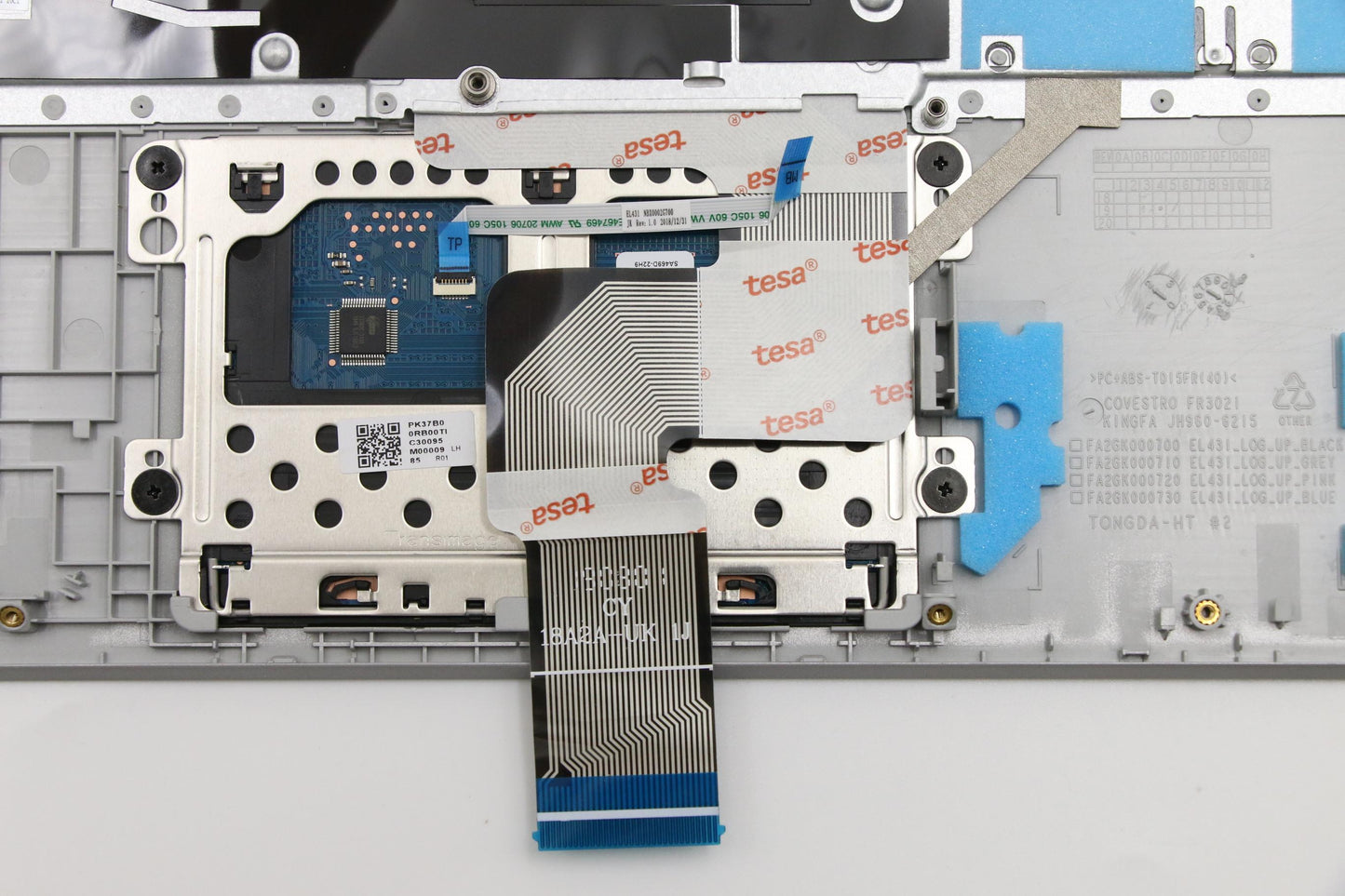 Lenovo Up Assy Grey W/Nblkb_Ger - 5CB0S18418