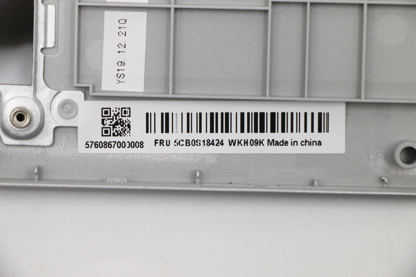 Lenovo Up Assy Grey W/Nblkb_Sw - 5CB0S18424