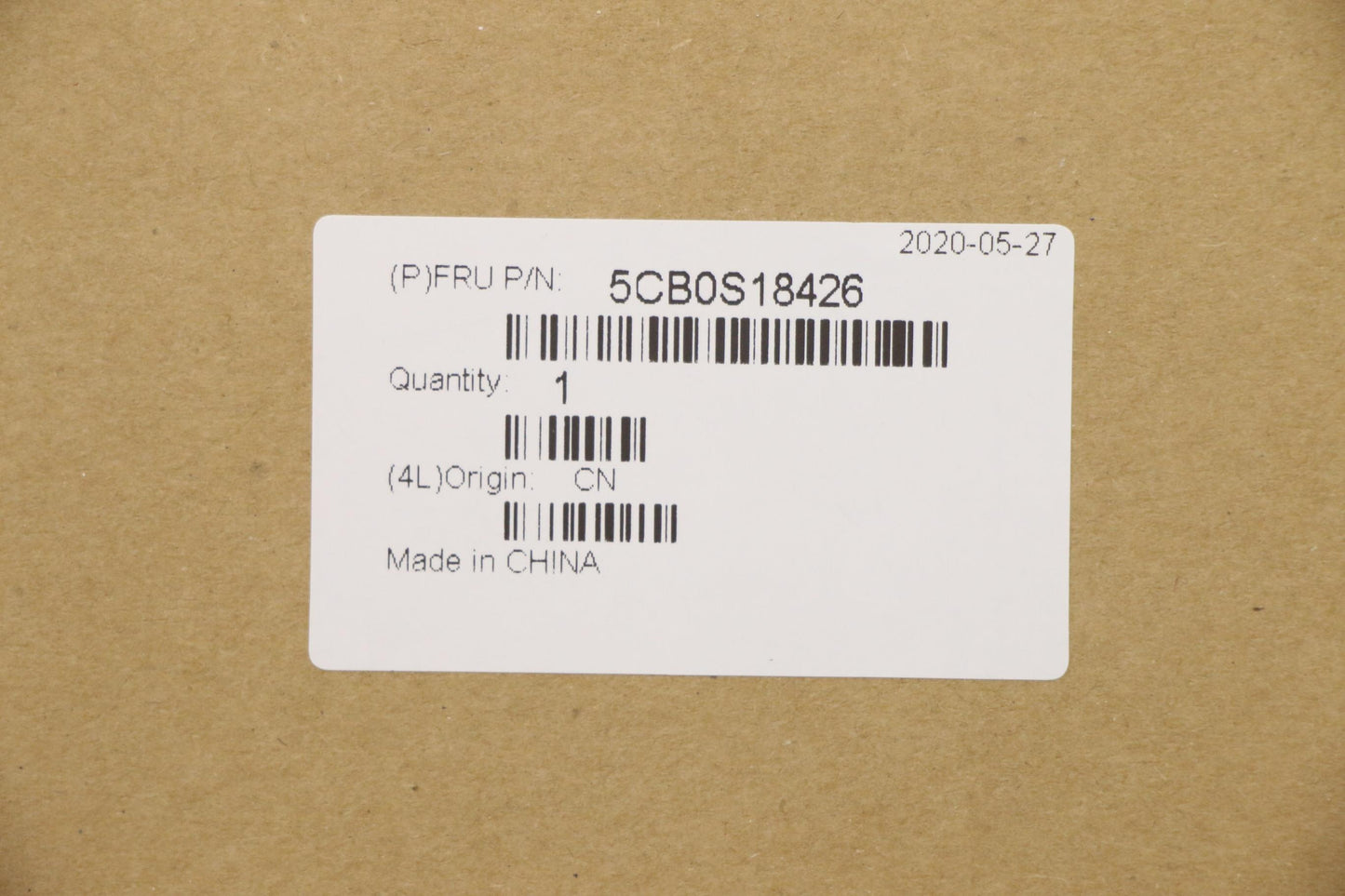 Lenovo Up Assy Grey W/Nblkb_Cz-Sk - 5CB0S18426