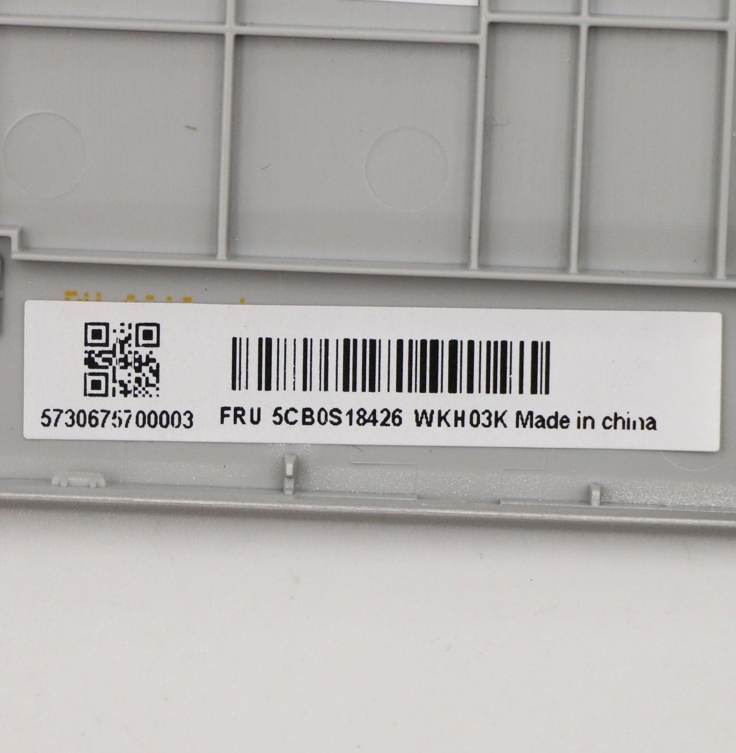 Lenovo Up Assy Grey W/Nblkb_Cz-Sk - 5CB0S18426
