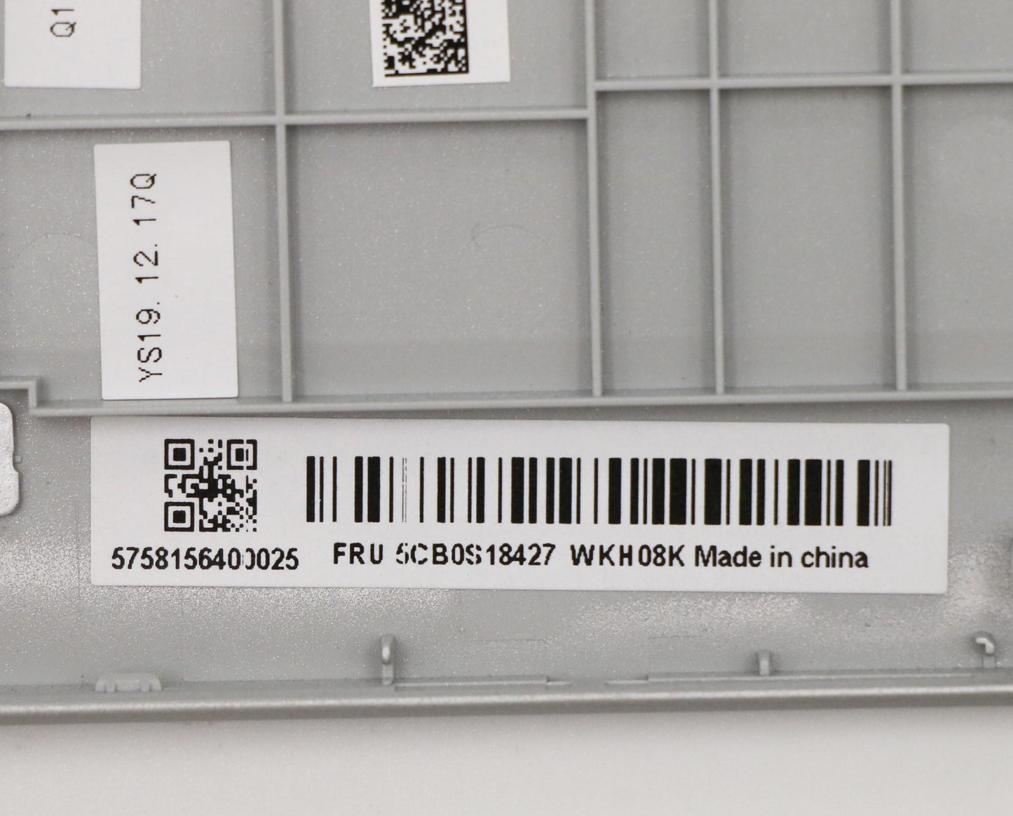 Lenovo Up Assy Grey W/Nblkb_Jpn - 5CB0S18427