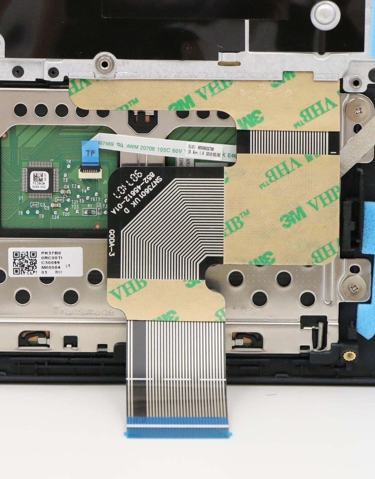 Lenovo Up Assy Blue W/Nblkb_Ger - 5CB0S18480