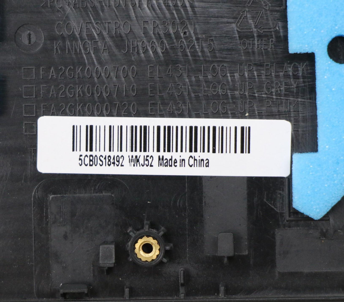 Lenovo Up Assy Black W/Blkb_Us - 5CB0S18492