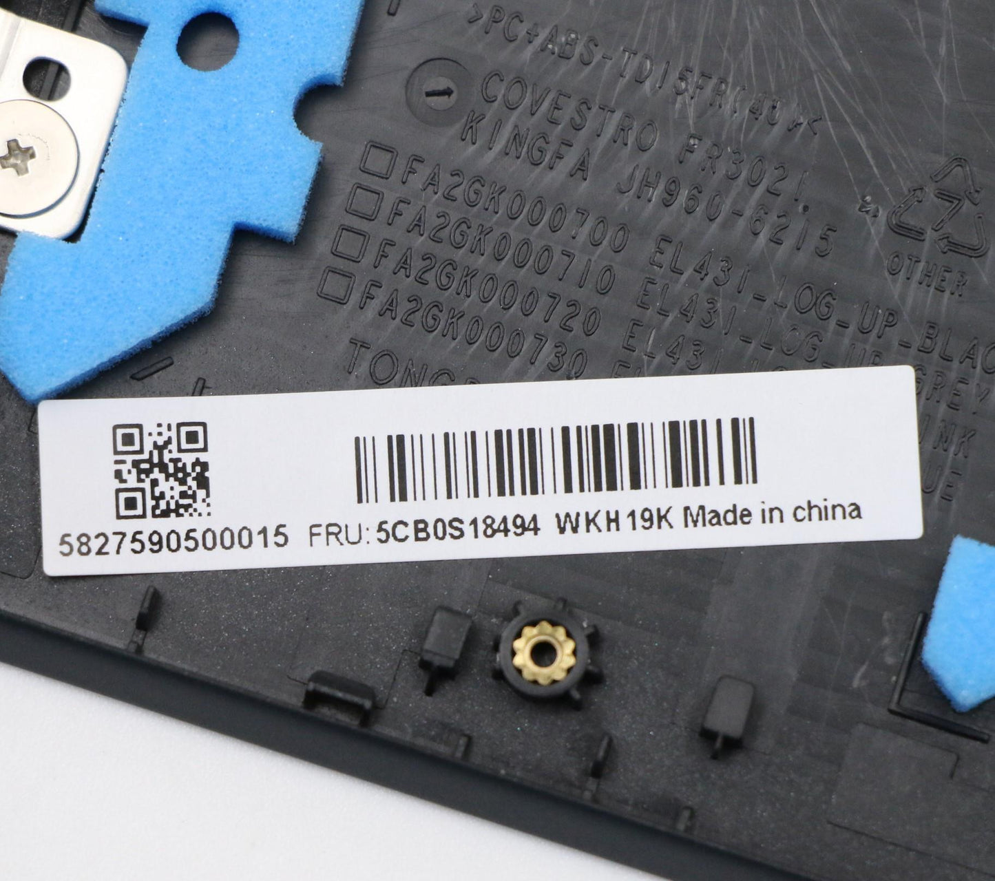 Lenovo Up Assy Black W/Blkb_Inte - 5CB0S18494