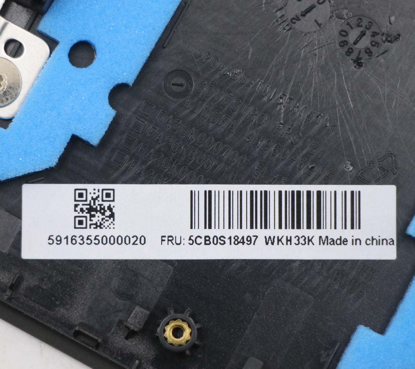 Lenovo Up Assy Black W/Blkb_Rus - 5CB0S18497