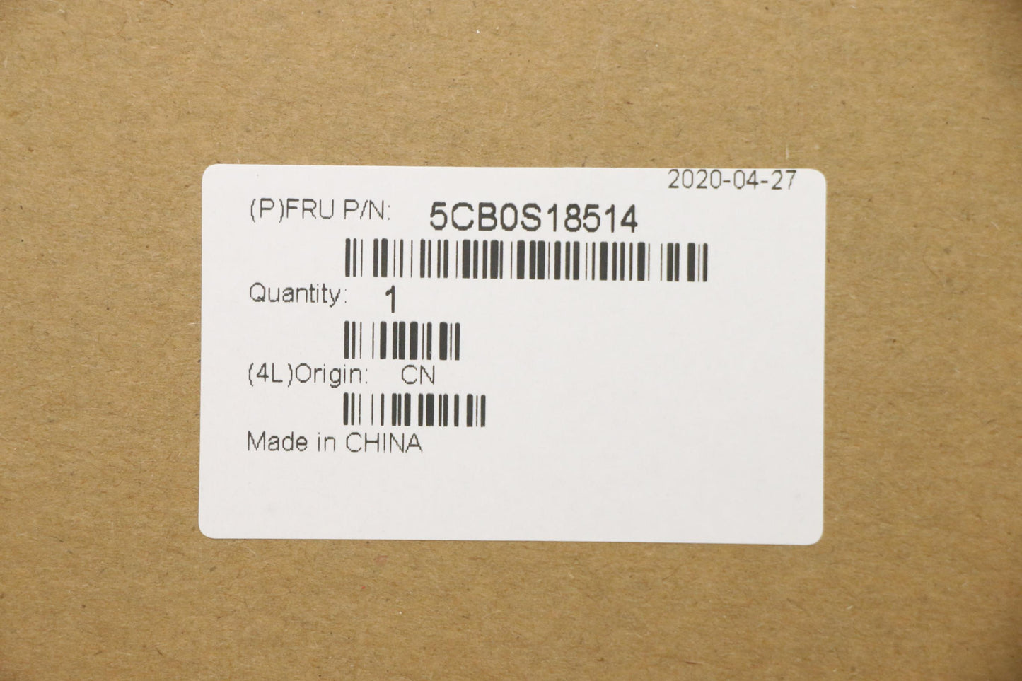 Lenovo Up Assy Black W/Blkb_Bel - 5CB0S18514
