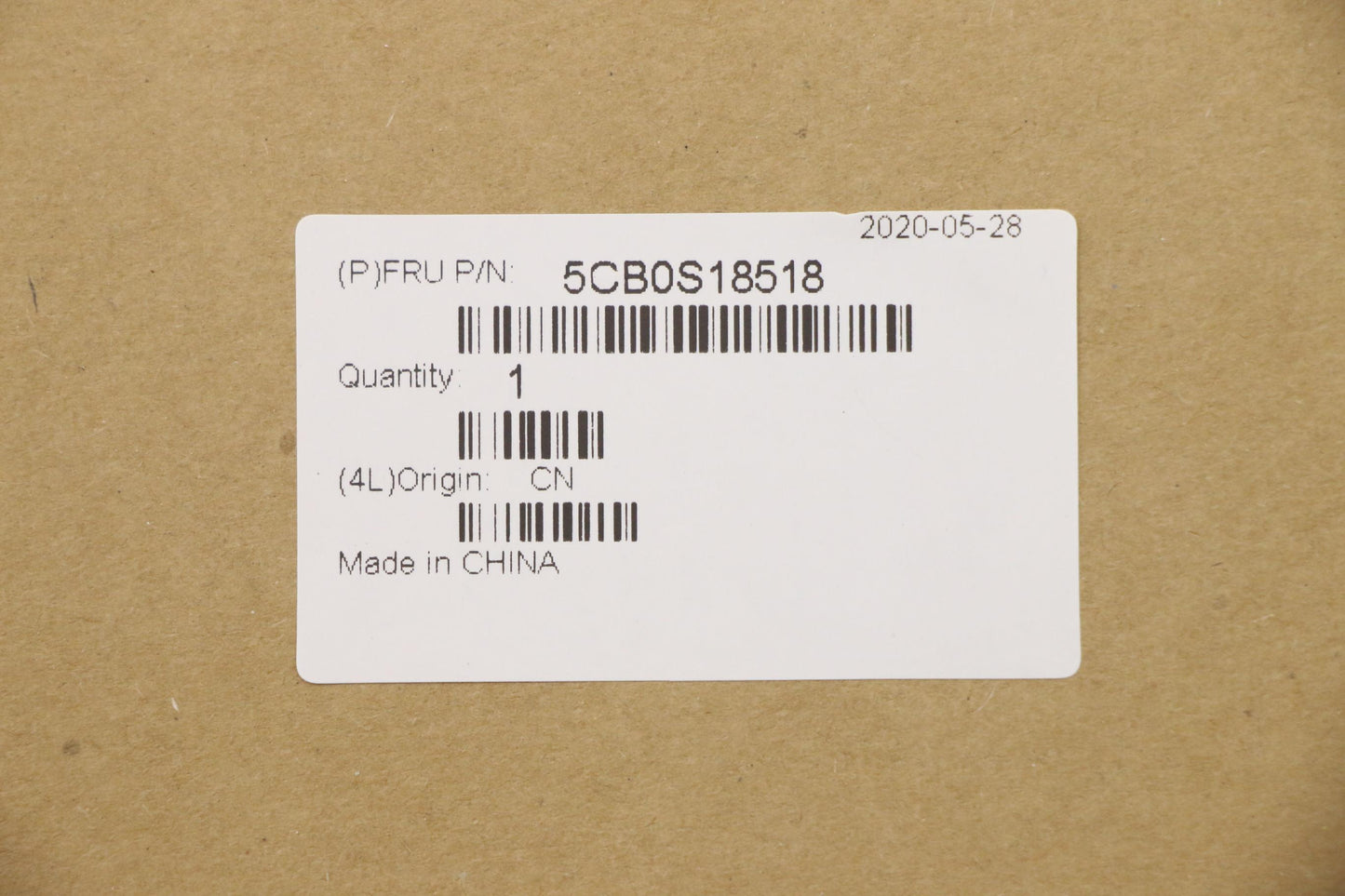 Lenovo Up Assy Black W/Blkb_Bul - 5CB0S18518