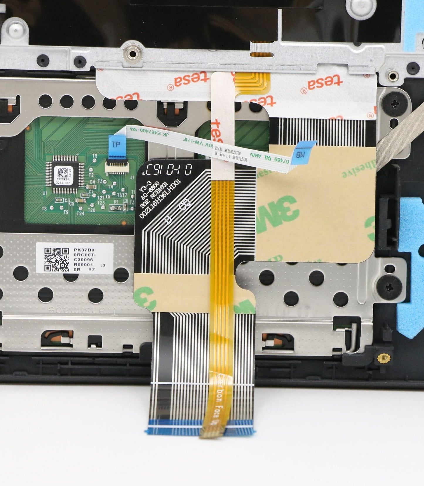 Lenovo Up Assy Black W/Blkb_Cz-Sk - 5CB0S18519