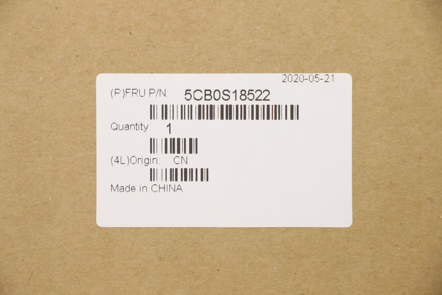 Lenovo Up Assy Black W/Blkb_Ukr - 5CB0S18522