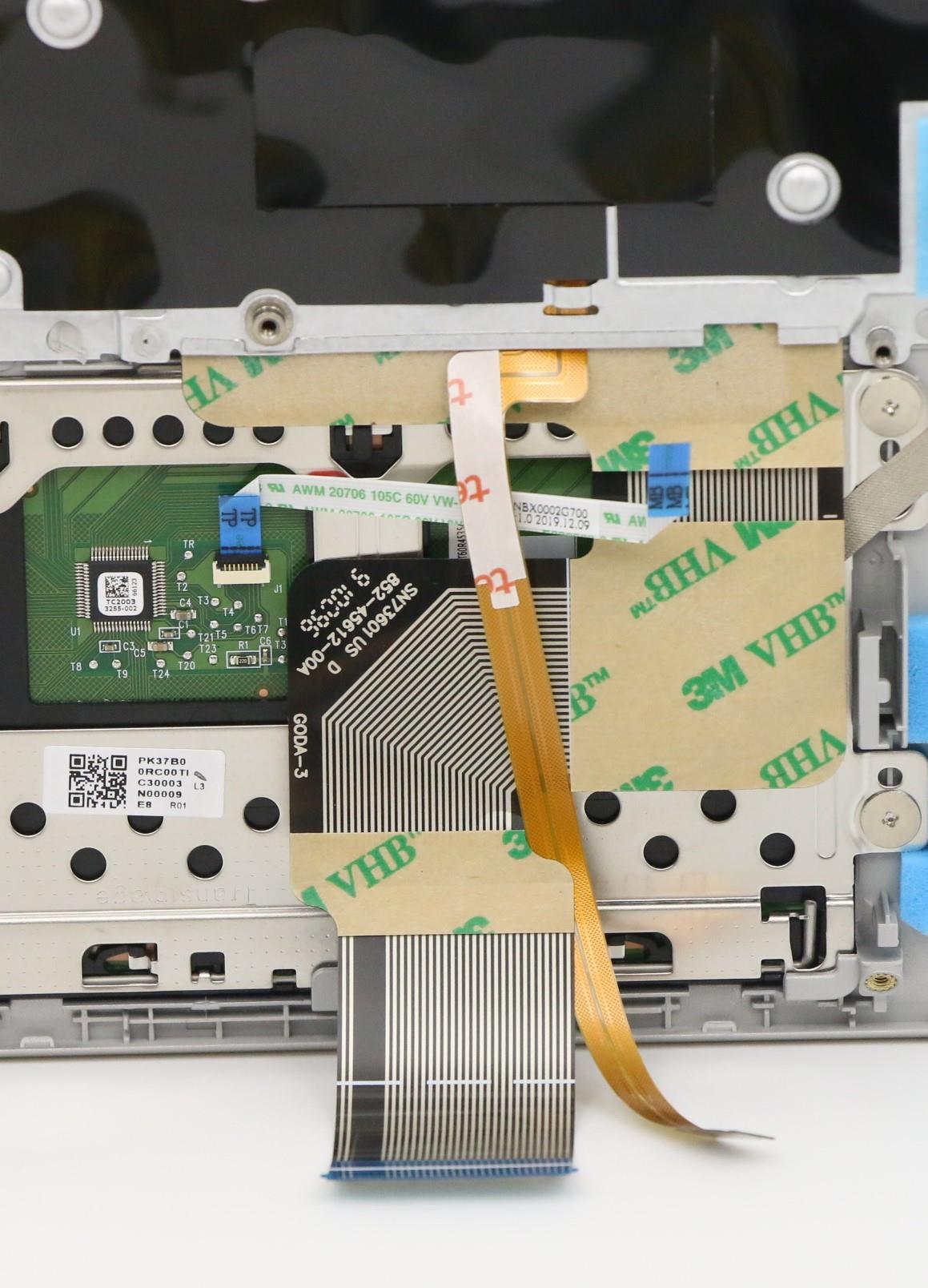 Lenovo Up Assy Grey W/Blkb_T-Ch - 5CB0S18528