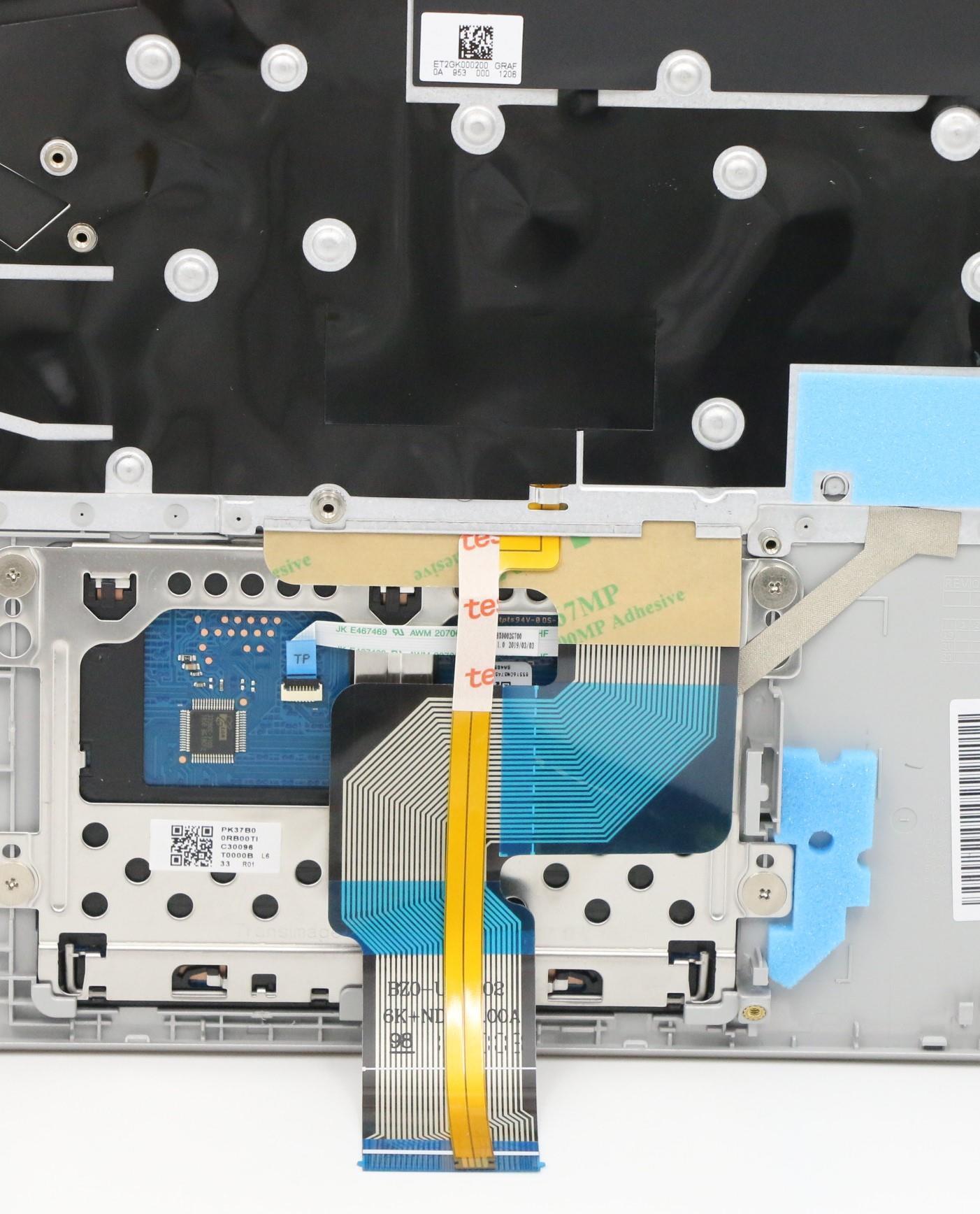 Lenovo Up Assy Grey W/Blkb_Ar-E - 5CB0S18530