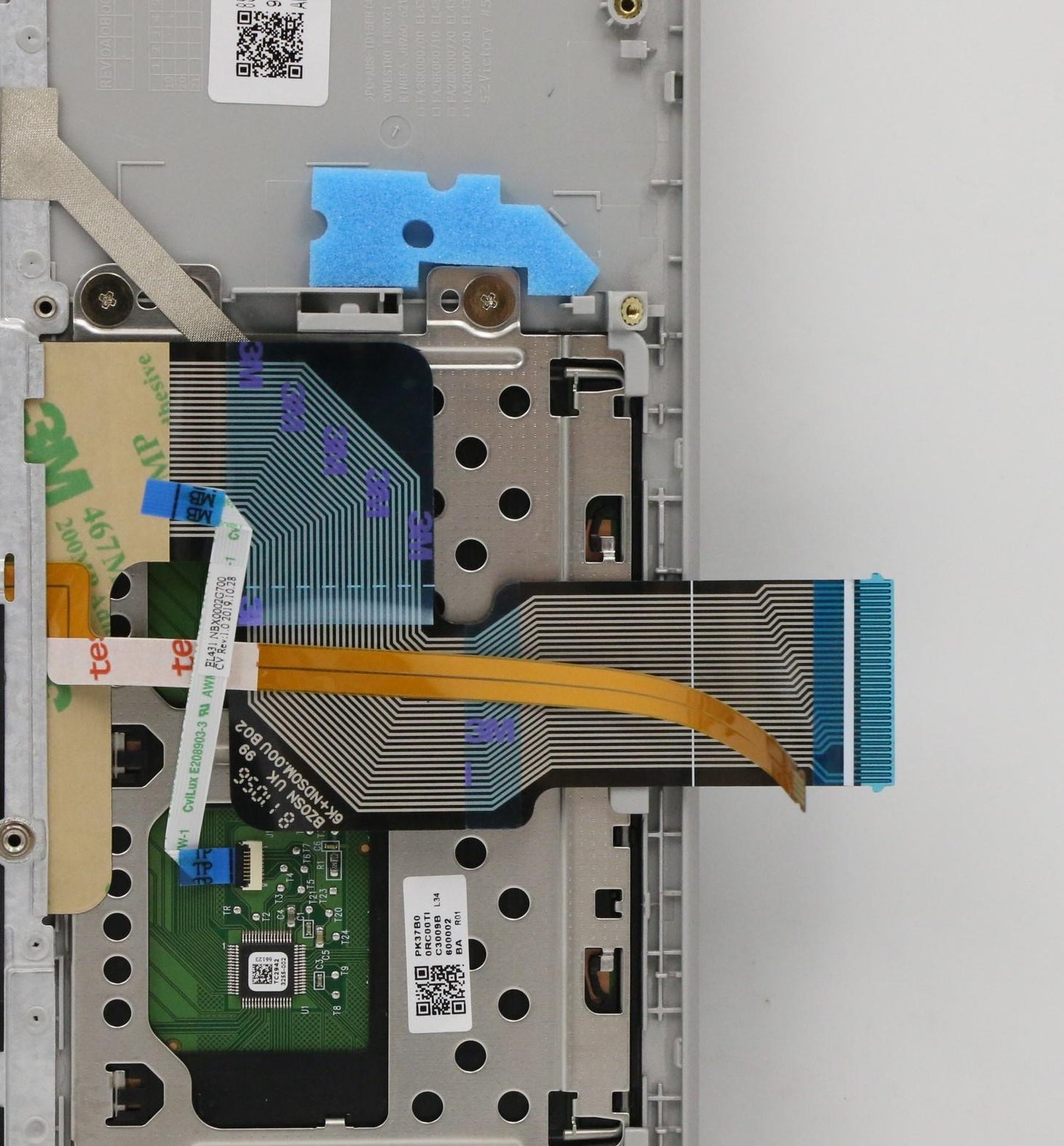 Lenovo Up Assy Grey W/Blkb_Uk - 5CB0S18534