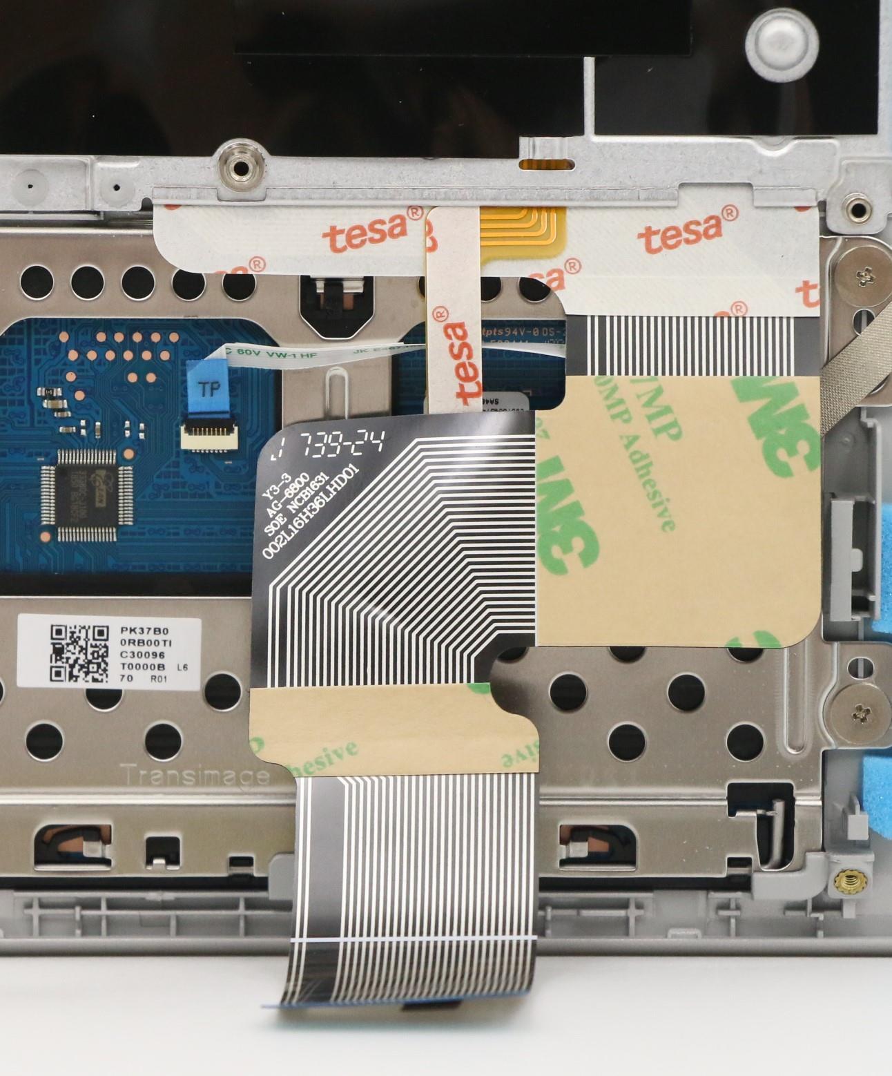 Lenovo Up Assy Grey W/Blkb_Spn - 5CB0S18536