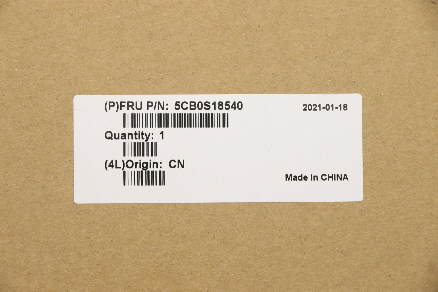 Lenovo Up Assy Grey W/Blkb_Cf-En - 5CB0S18540