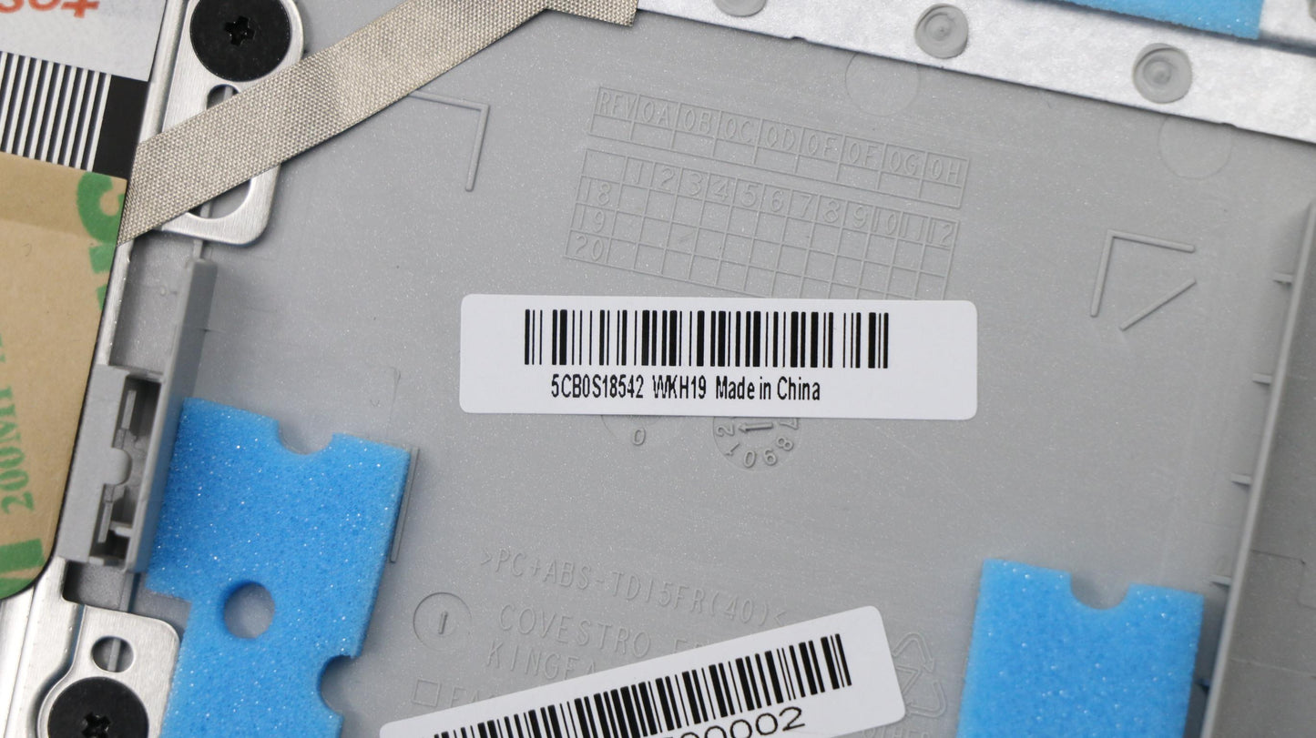 Lenovo Up Assy Grey W/Blkb_Fre - 5CB0S18542