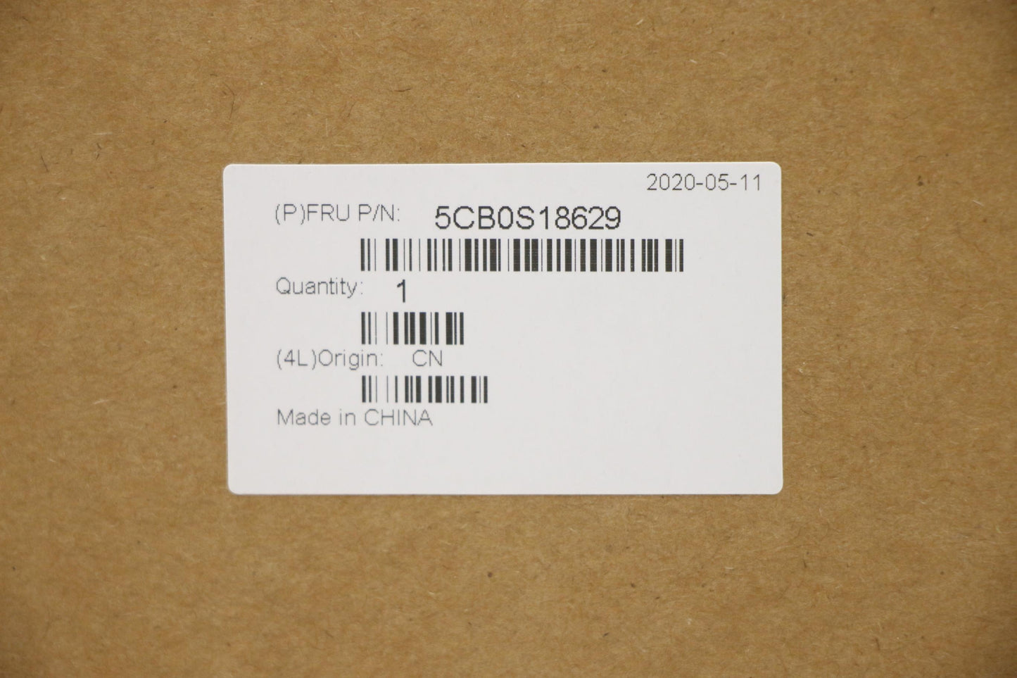 Lenovo Up Assy Blk W/Nblkb_Us - 5CB0S18629