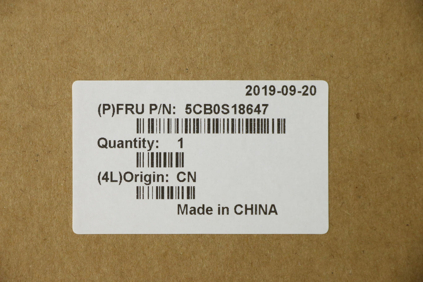 Lenovo Up Assy Blk W/Nblkb_Fre - 5CB0S18647