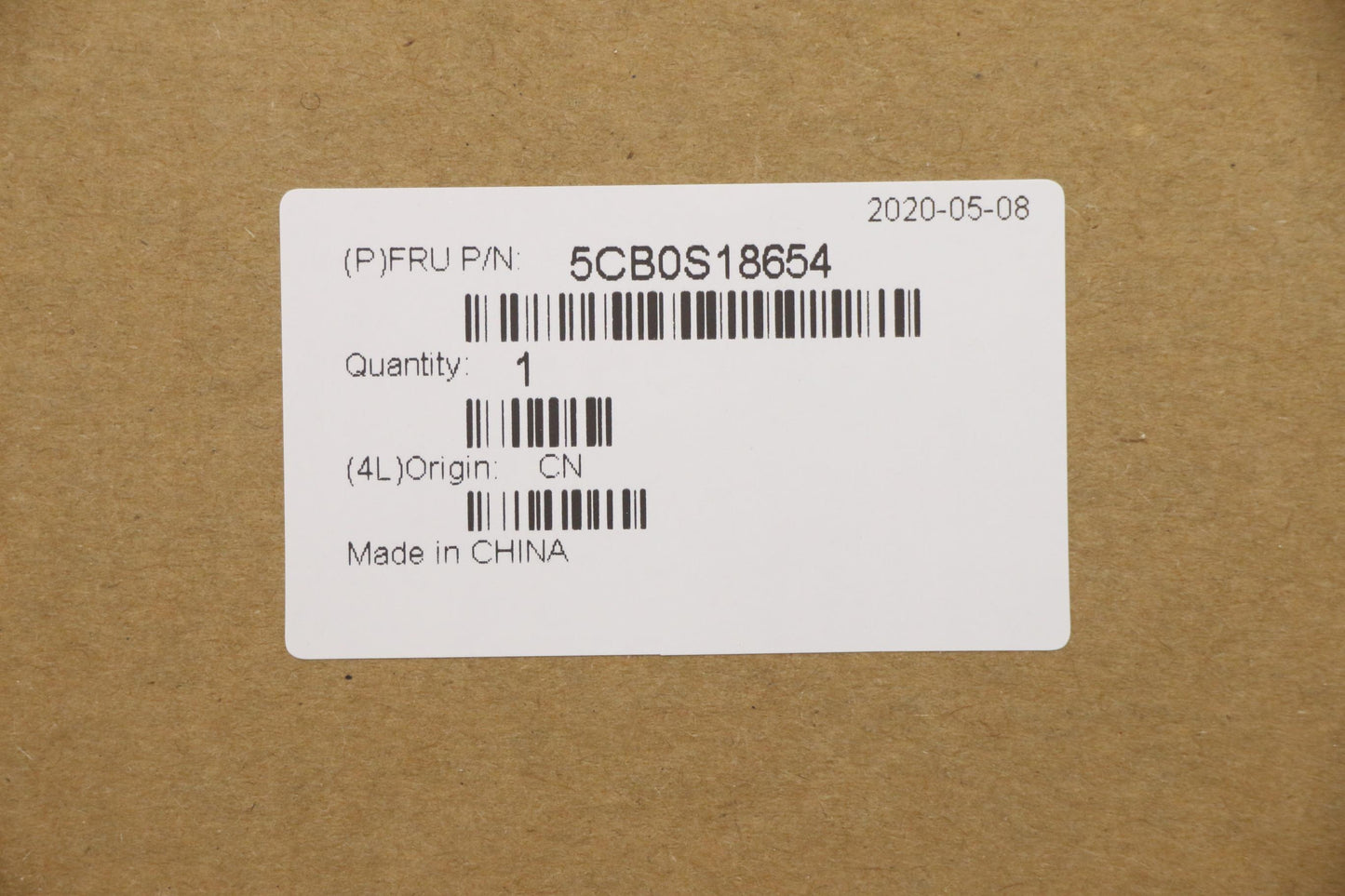 Lenovo Up Assy Blk W/Nblkb_Sw - 5CB0S18654