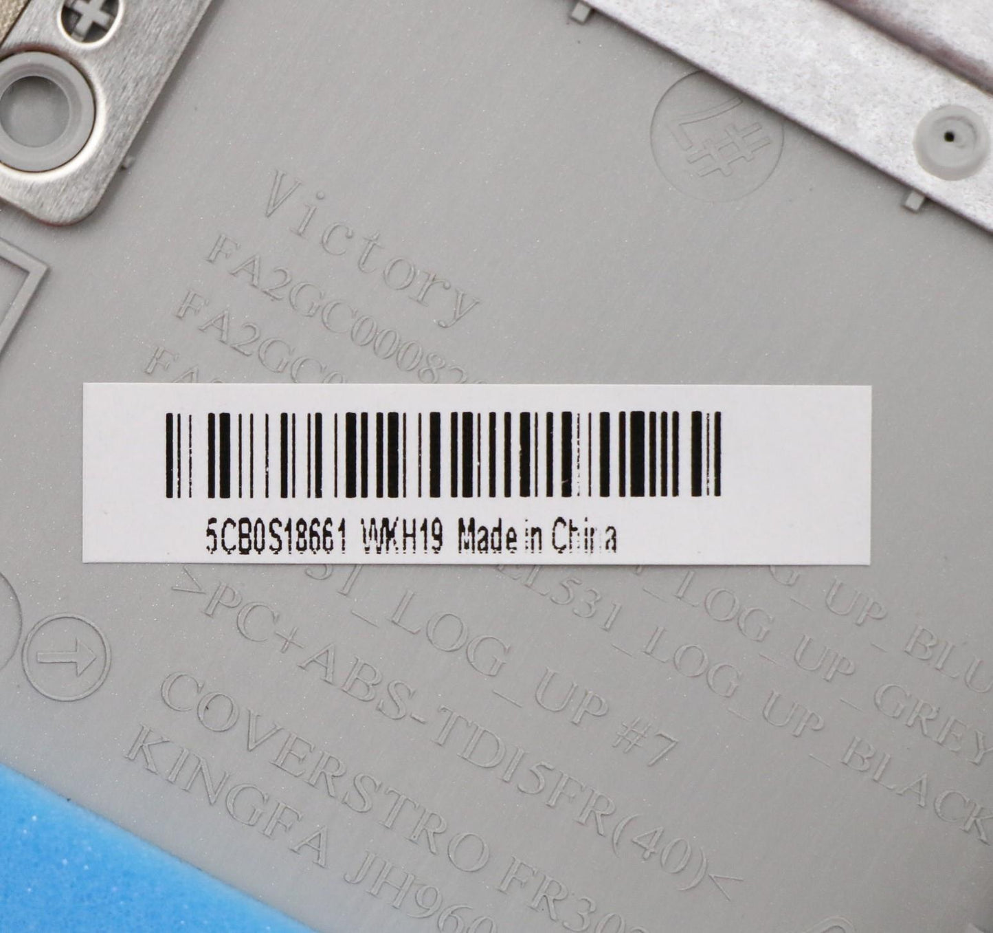 Lenovo Up Assy Gry W/Nblkb_Grk - 5CB0S18661