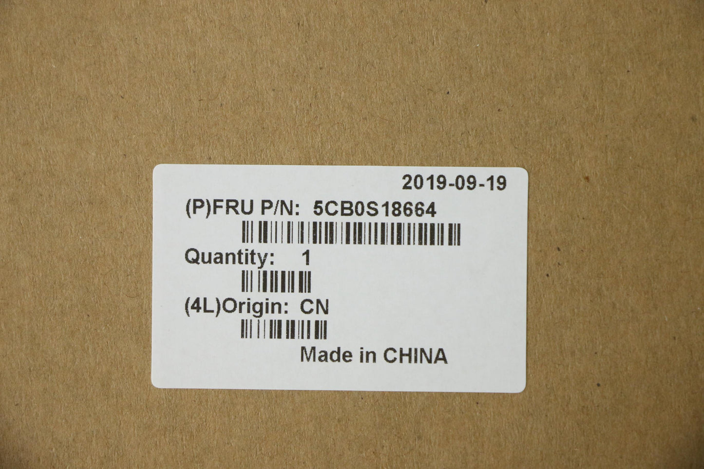 Lenovo Up Assy Gry W/Nblkb_T-Ch - 5CB0S18664