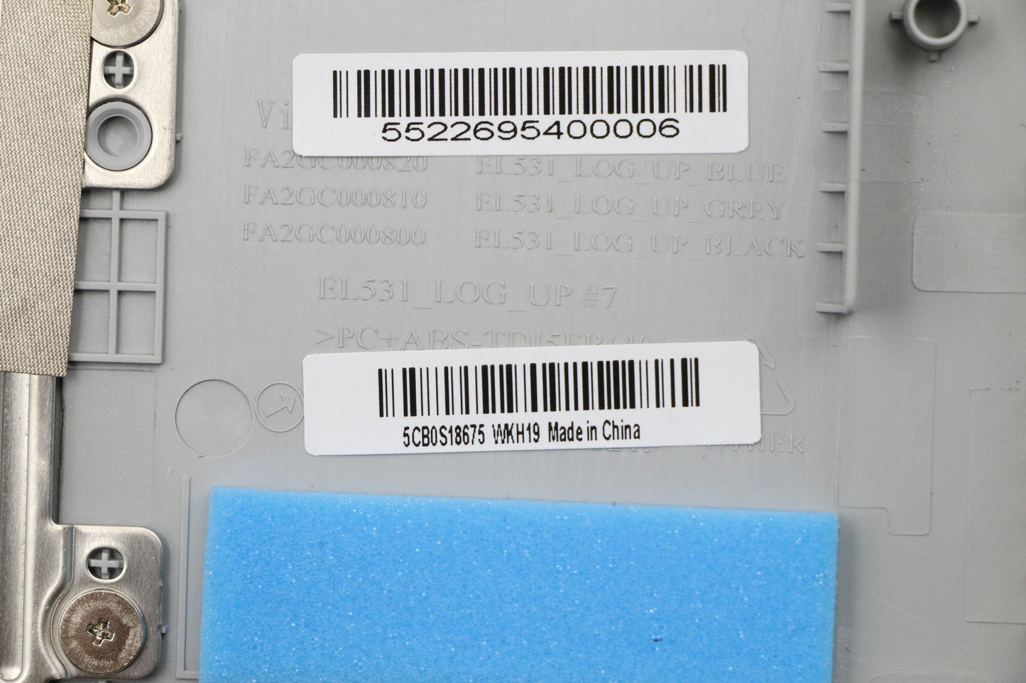 Lenovo Up Assy Gry W/Nblkb_Latin - 5CB0S18675