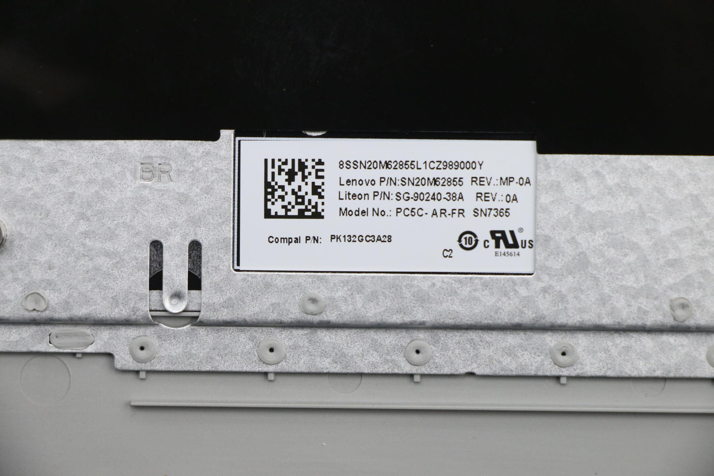 Lenovo Up Assy Gry W/Nblkb_Ar-Fr - 5CB0S18688