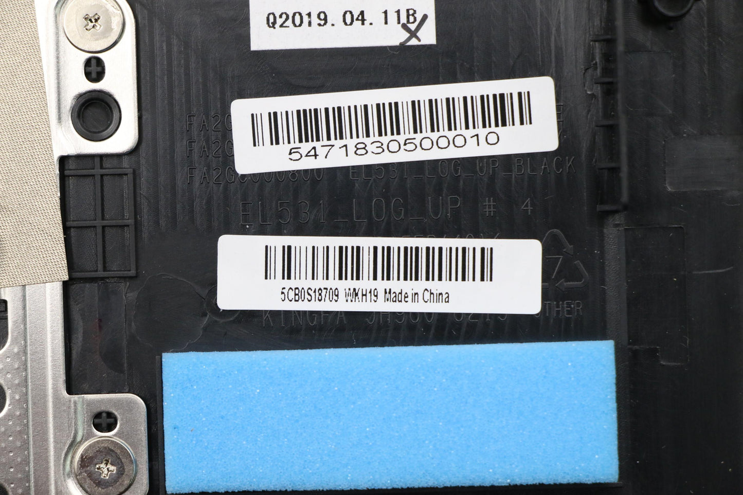 Lenovo Up Assy Blu W/Nblkb_Fre - 5CB0S18709