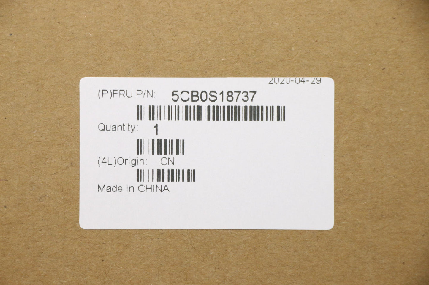 Lenovo Up Assy Blk W/Blkb_Latin - 5CB0S18737