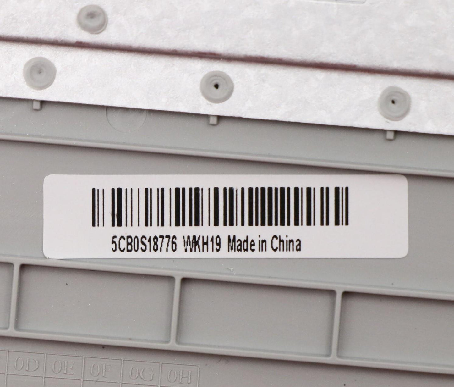 Lenovo Up Assy Gry W/Blkb_Bel - 5CB0S18776