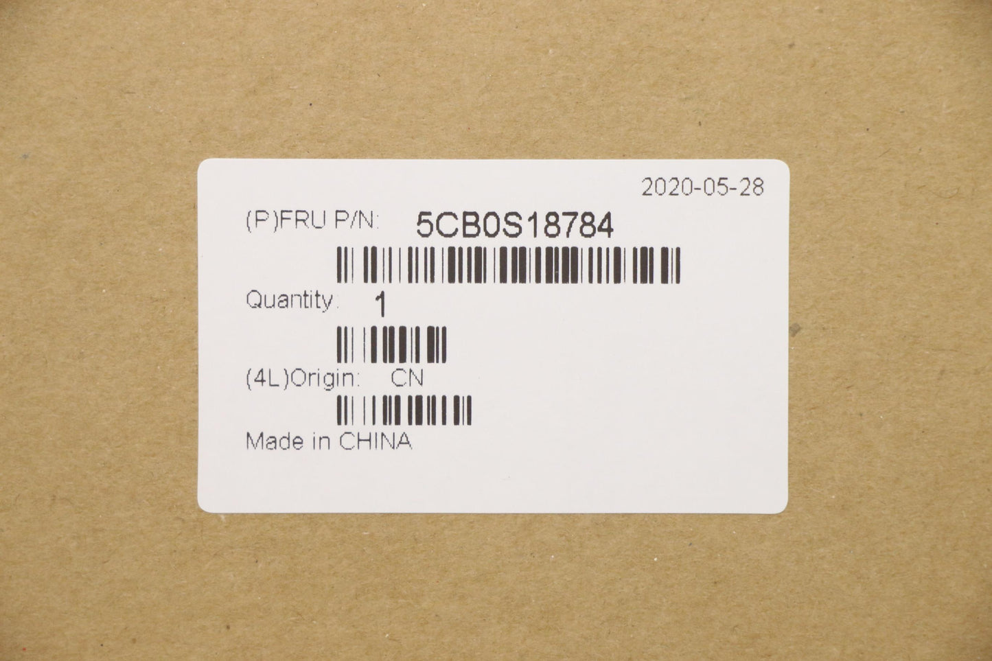 Lenovo Up Assy Gry W/Blkb_Ukr - 5CB0S18784