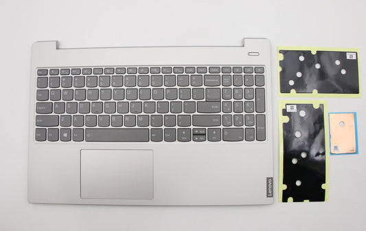 Lenovo C-Cover with Keyboard, USA English, Grey, Backlit - 5CB0S18785