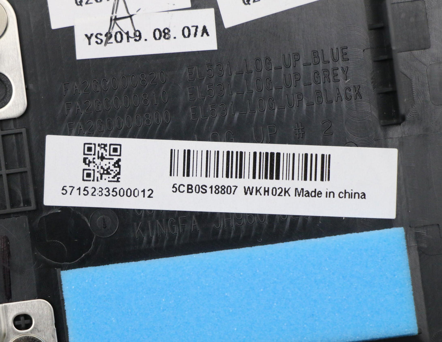 Lenovo Up Assy Blu W/Blkb_Hun - 5CB0S18807