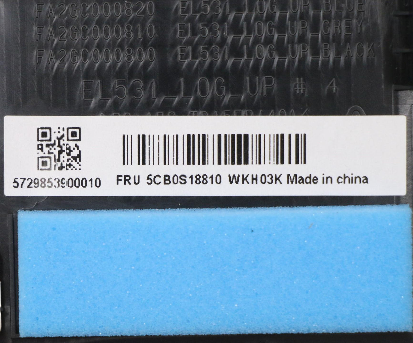 Lenovo Up Assy Blu W/Blkb_Slvn - 5CB0S18810