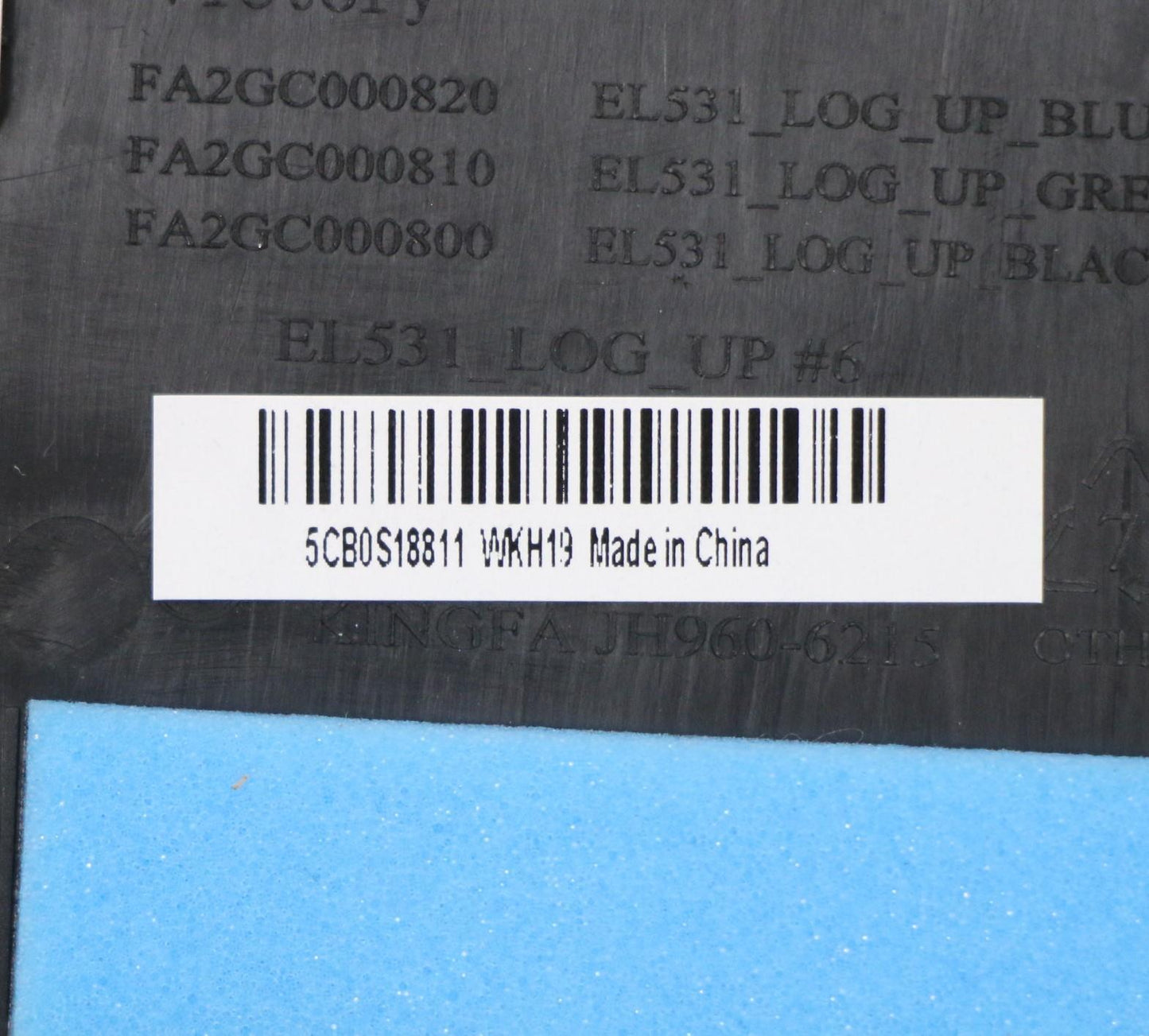 Lenovo Up Assy Blu W/Blkb_Sw - 5CB0S18811