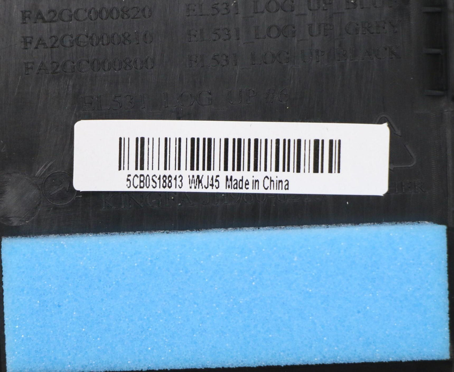 Lenovo Up Assy Blu W/Blkb_Cz-Sk - 5CB0S18813
