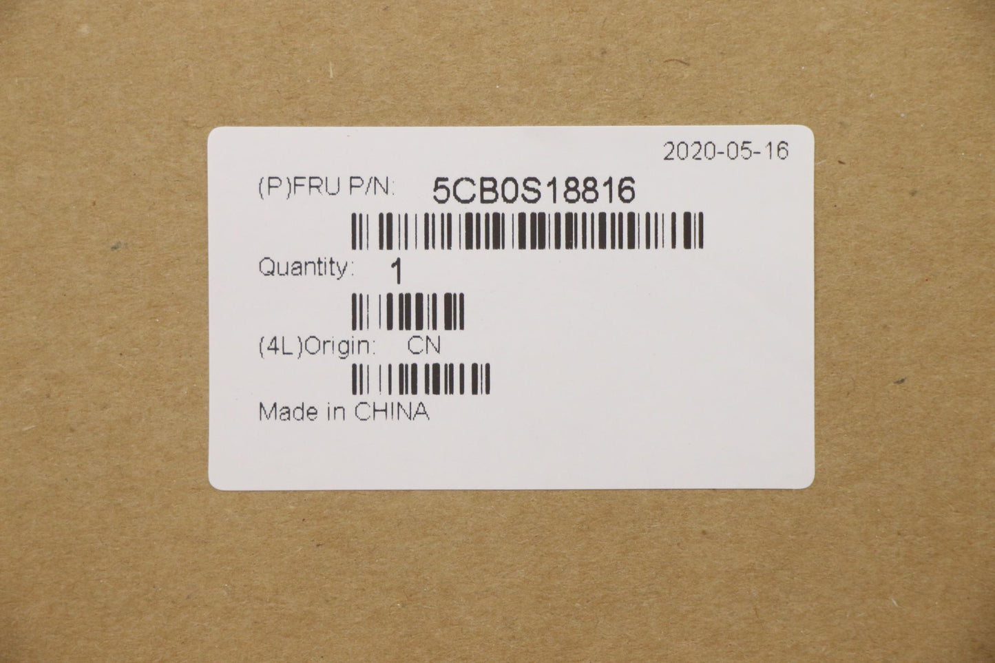 Lenovo Up Assy Blu W/Blkb_Ukr - 5CB0S18816