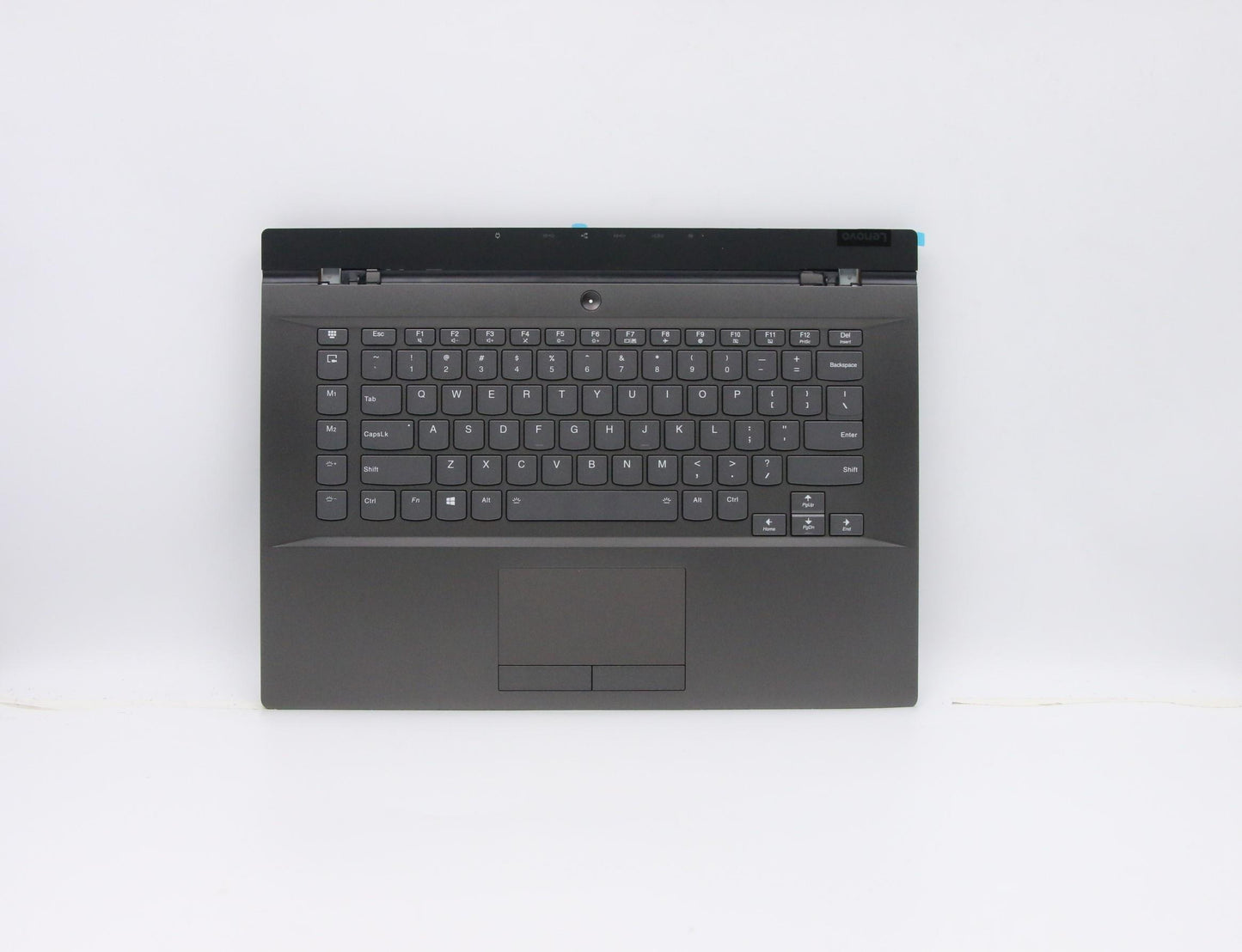Lenovo C-Cover with Keyboard, USA English, Black, Backlight, Touchpad - 5CB0S56973