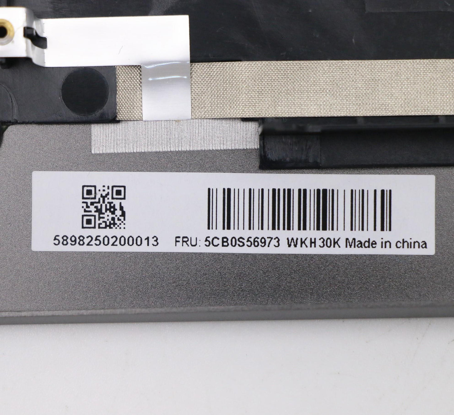 Lenovo C-Cover with Keyboard, USA English, Black, Backlight, Touchpad - 5CB0S56973