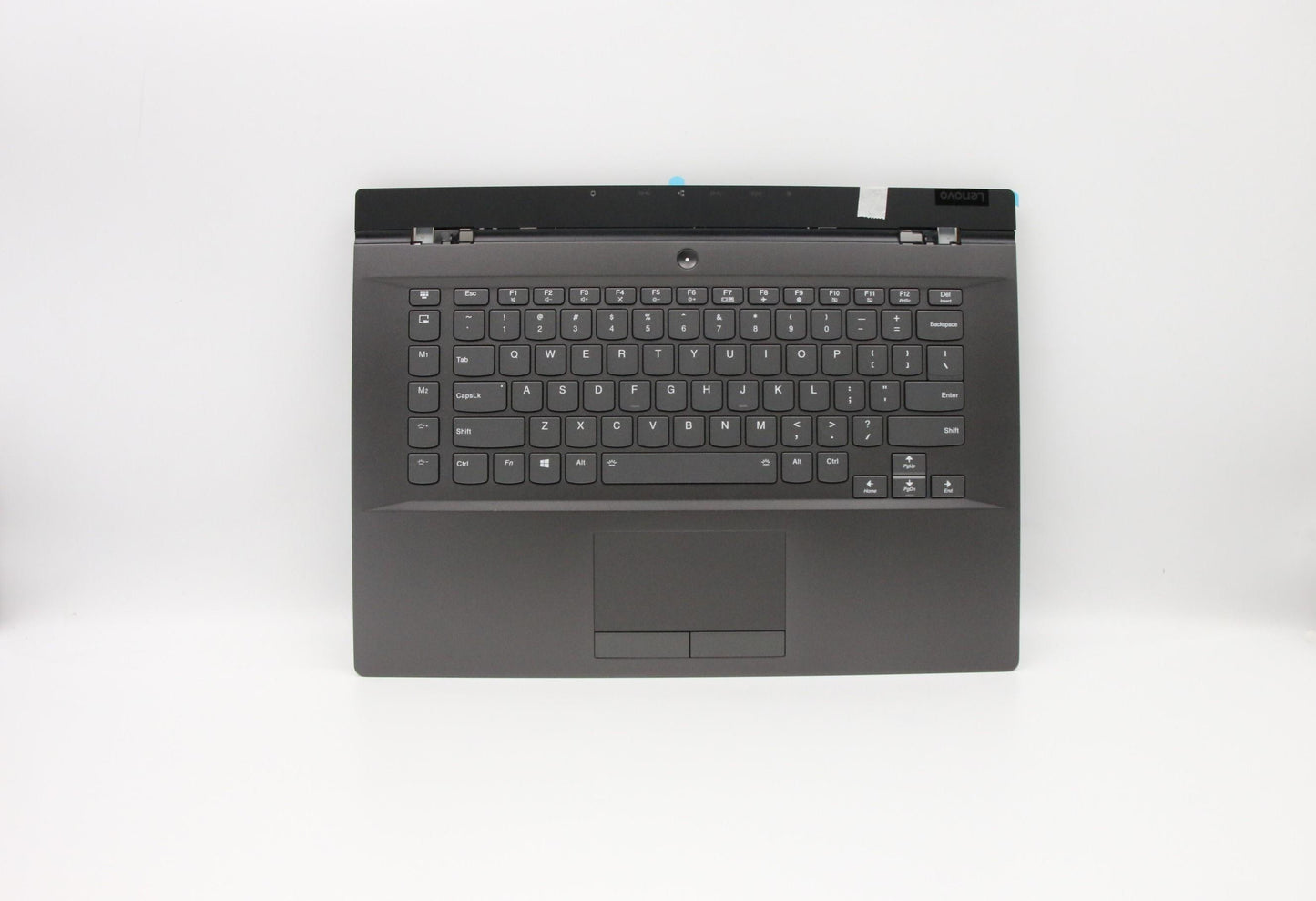 Lenovo C-Cover with Keyboard, USA, Black, Backlit, Touchpad - 5CB0S56988