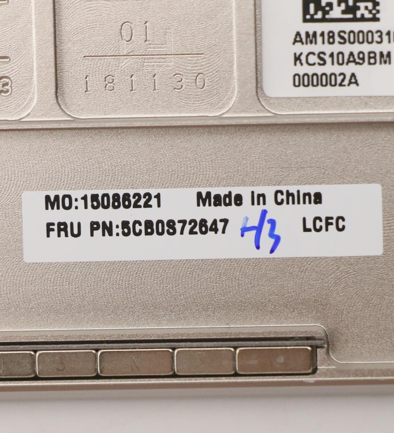 Lenovo Logic Up Assy Fp Mica_Ko - 5CB0S72647