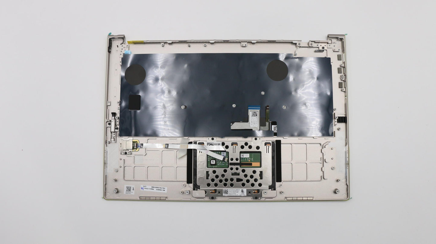 Lenovo C-Cover with Keyboard, USA English, Mica, Backlit - SBB0R50972