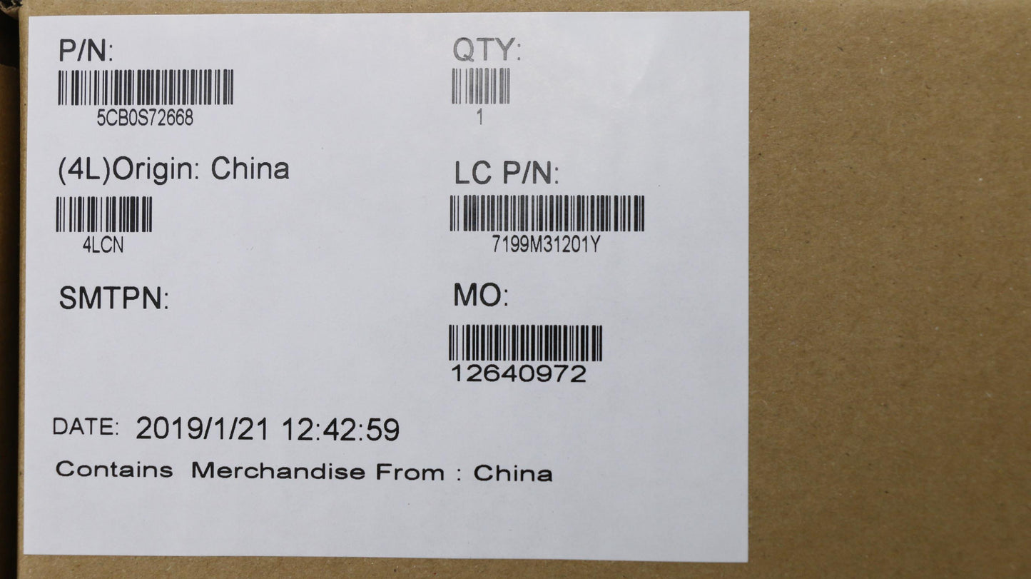 Lenovo C-Cover with Keyboard, USA English, Mica, Backlit - 5CB0S72668