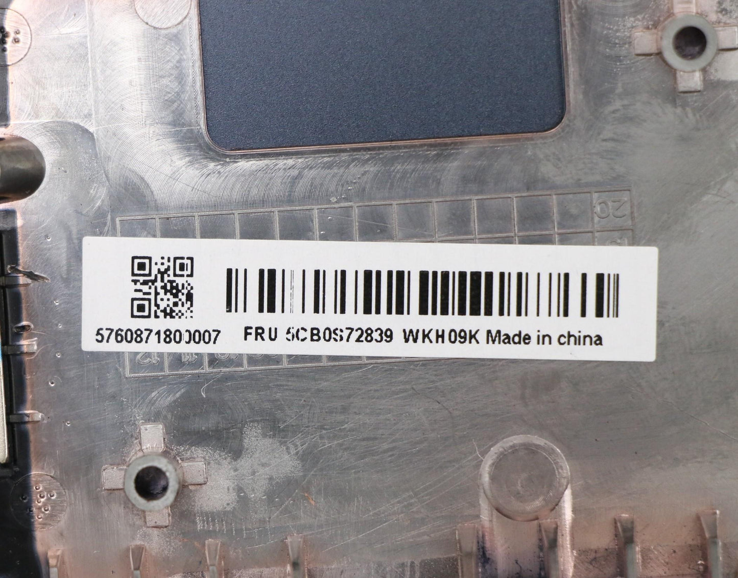 Lenovo Up Assy W/Nbl Kb Us - 5CB0S72839