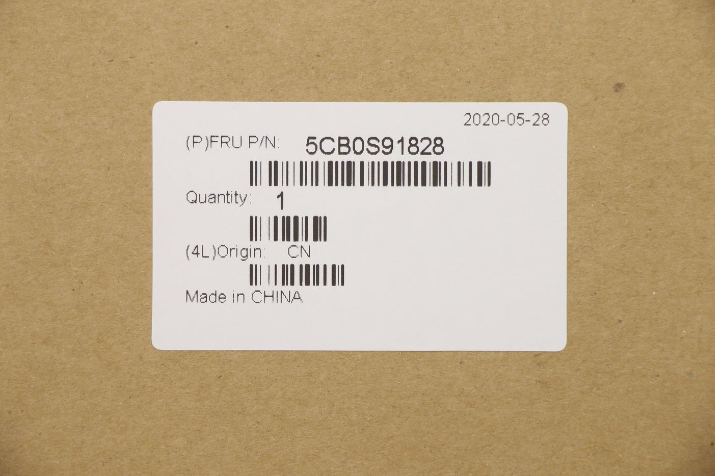 Lenovo Logic Up Assy Wh Bl_Inte_1060 - 5CB0S91828