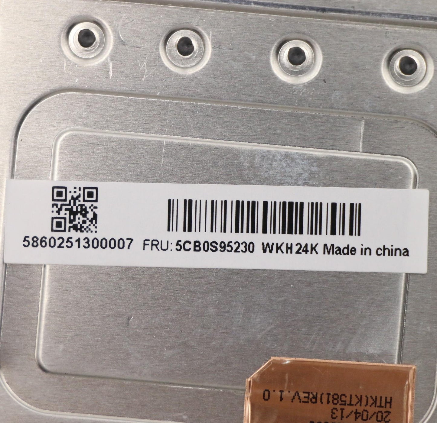 Lenovo Up Assy(Uk) W/Bl Kb_Uk - 5CB0S95230