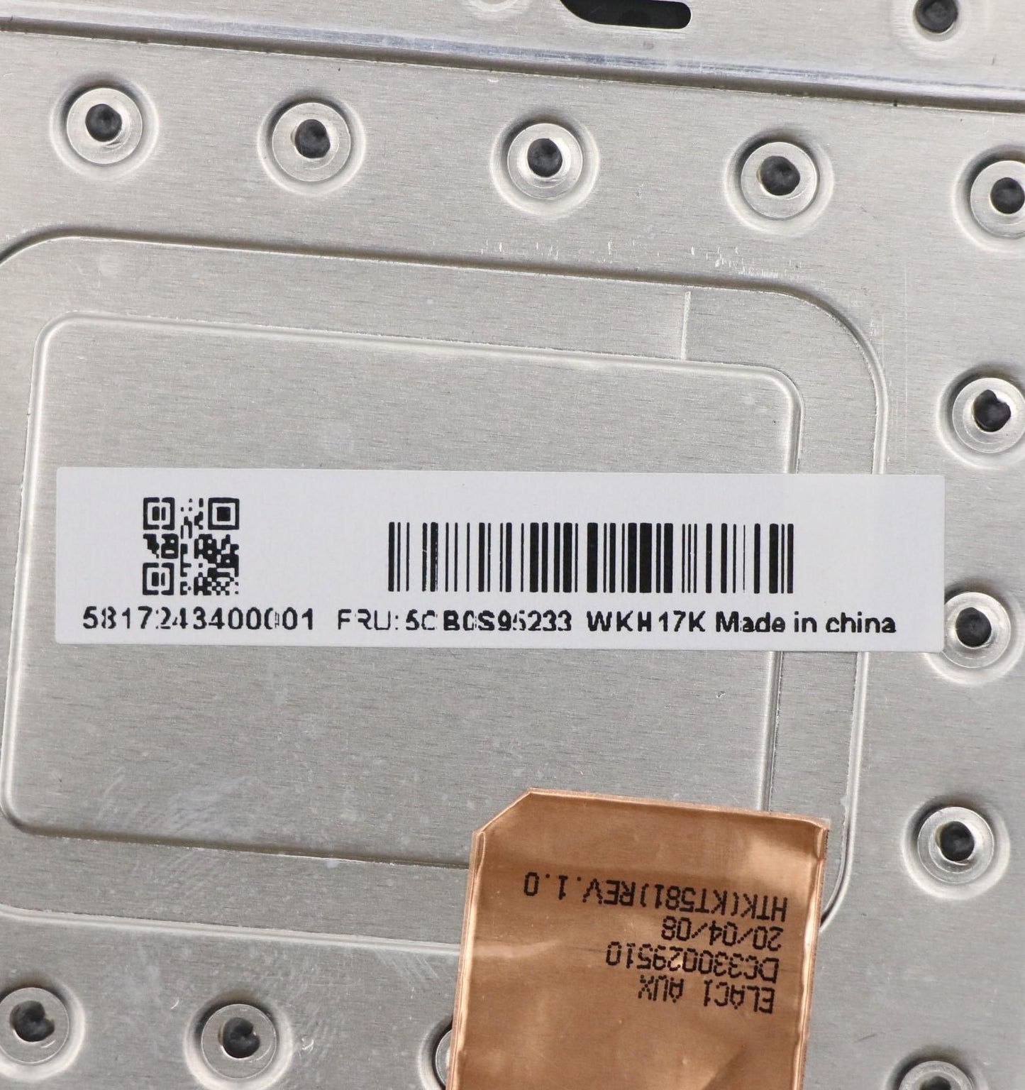 Lenovo Up Assy(Uk) W/Bl Kb_Tur - 5CB0S95233