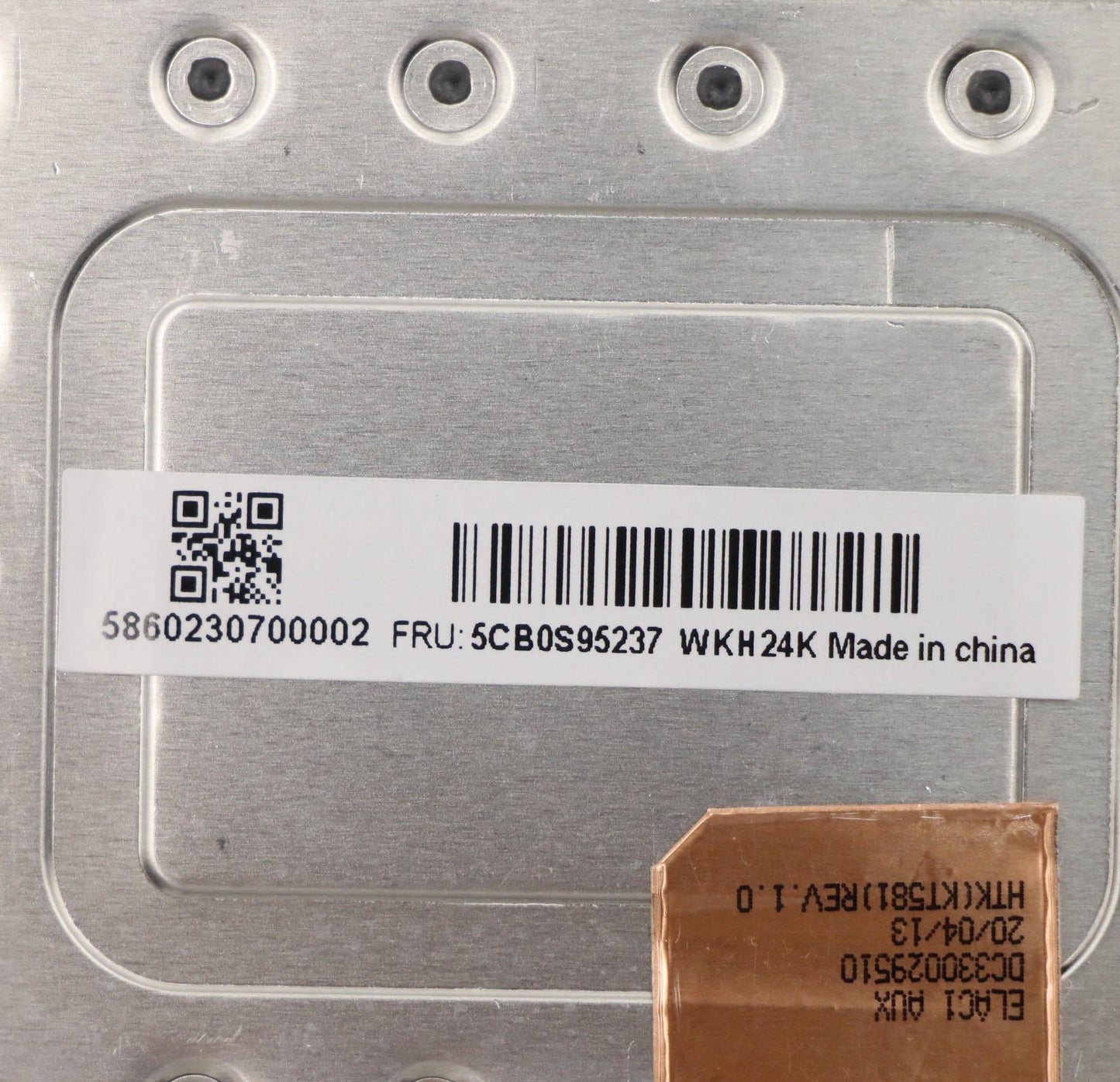 Lenovo Up Assy(Uk) W/Bl Kb_Nordi - 5CB0S95237